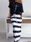 Printed Cotton-Blend Casual Dresses