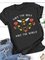 Cotton-Blend Printed Casual Short Sleeve Shirts & Tops