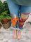 Blue Casual Bohemian Jeans