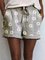 Casual Cotton-Blend Floral Pants