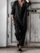 Plus size Solid Vintage One-Pieces