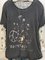 Casual Plus Size Round Neck Printed Tee Shirts Tops