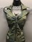 Camouflage Casual Pockets Tops