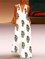 Plants Sleeveless V Neck Cotton Maxi Dresses