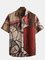 As Picture Casual V Neck Cotton Shirts & Tops