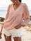 Pink Boho Floral Shirts & Tops