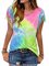 Ombre/tie-Dye Fringed Shirts & Tops