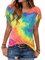 Ombre/tie-Dye Fringed Shirts & Tops