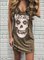 Casual V Neck Cotton Dresses