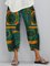 Printed Cotton-Blend Casual Pants
