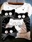 White Short Sleeve Casual Printed Shirts & Tops