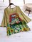 Green Pastoral Floral Shirts & Tops