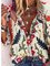 Cotton-Blend Casual Half Sleeve Shirts & Tops