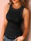 Sleeveless Sheath Casual Vests