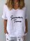 Casual V Neck Short Sleeve Linen Shirts & Tops