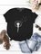 Floral Casual Crew Neck Shirts & Tops