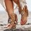 Rhinestone Pu Sandals