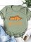 Printed Short Sleeve Crew Neck Casual Shirts & Tops