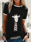 Cotton-Blend Short Sleeve Shirts & Tops