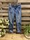 Blue Ombre/tie-Dye Casual Denim jeans