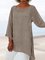 Striped Printed Casual Long Sleeve Shirts & Tops