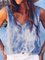 V Neck Sleeveless Casual Shirts & Tops