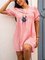 Naked Pink Holiday Short Sleeve Plain Dresses