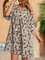 White Casual Cotton-Blend Shift Dresses
