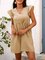 Yellow Boho Paneled Frill Sleeve Dresses