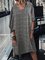 White-Black Women Dresses Printed Abstract Dresses