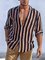 Khaki Shirt Collar Basic Shirts & Tops