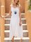 Pink Polka Dots Sleeveless Cotton-Blend Dresses
