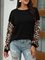 Plus Size Leopard Cotton-Blend Shirts & Tops