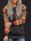 Deep Gray Casual Printed Shirts & Tops