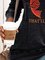 Casual Cotton-Blend Skull Shift Shirts & Tops