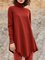 Long Sleeve Casual Turtleneck Plus Size Sweatshirts