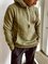 Green Pockets Casual Hoodie Sweatshirt