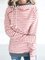 Casual Striped Zipper Long Sleeve Sweatshirt