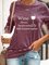 Wine-(Noun) The glue holding this 2020 shitshow together. Wine glass letter print round neck slim sweater