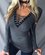 Punk V Neck Shirts & Tops