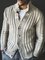 As Picture Simple Acrylic Plain Outerwear