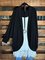 Black Casual Cardigan Tops