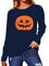 Printed Long Sleeve Cotton Tops