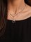 Silver Alloy Plain Sweet Necklaces