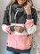 Color-Block Hoodie Casual Shift Shirts & Tops