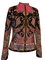 Plus Size Long Sleeve Stand Collar Cotton-Blend Outerwear