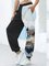 Black Mountain Printed Casual Color-Block Pants