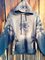 Blue Pockets Vintage Hoodie Sweatshirt