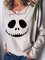 Light Gray Cotton-Blend Casual Shirts & Tops