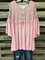 Plus Size Cotton-Blend Crew Neck Vintage 3/4 Sleeve Shirts & Tops